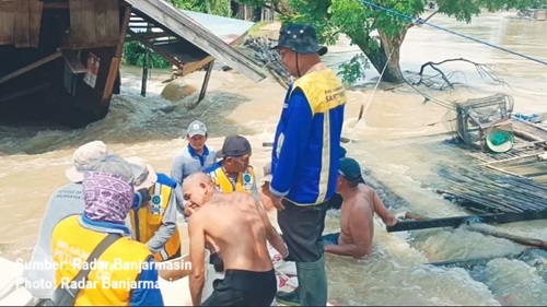 puncak musim hujan di kalsel